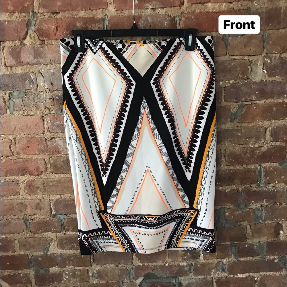 Mossimo Geometric Pattern Pencil Skirt - XL